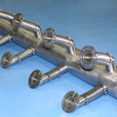 Extractor Manifold For Dairy Packaging Plant