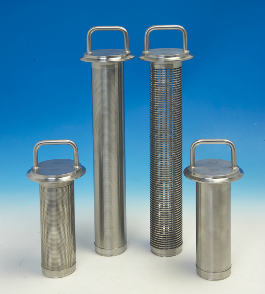 Wedge-wire, Sintered-mesh, Perforated sheet elements