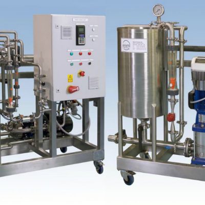 Ultrafiltration and Reverse Osmosis Bespoke Pilot Plants which can be used for both “in-process applications” or for waste stream concentration or purification.