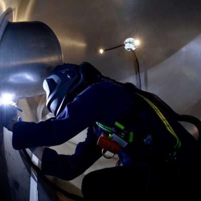 Confined Space Welding – Tanks
