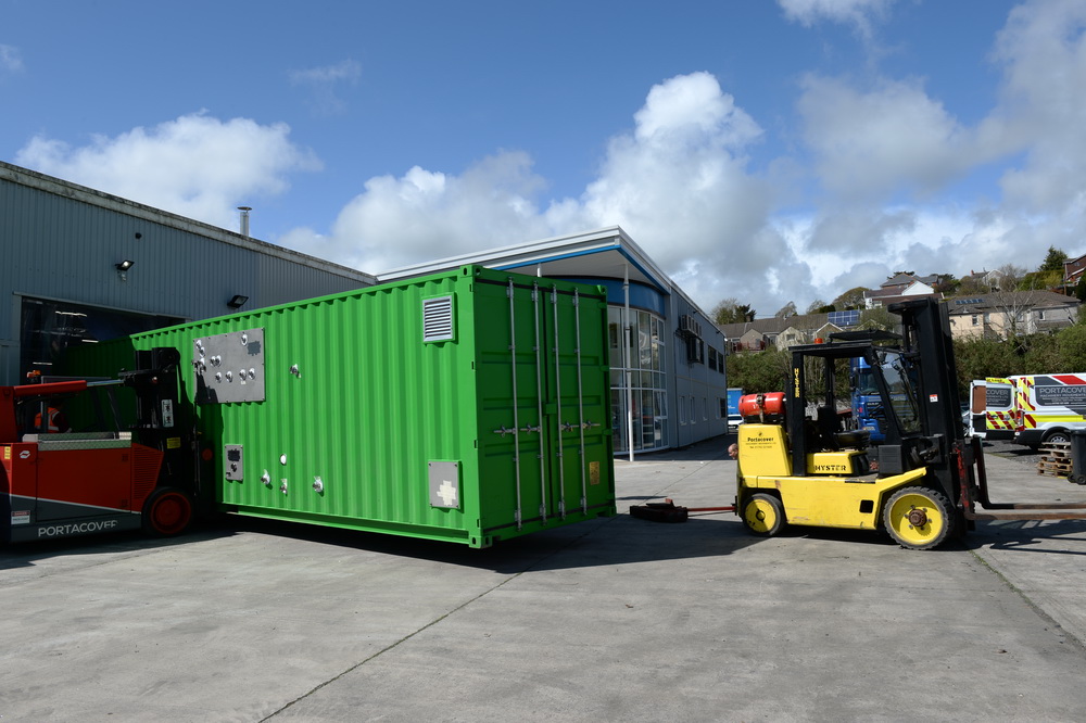 Another containerised system leaves Axium