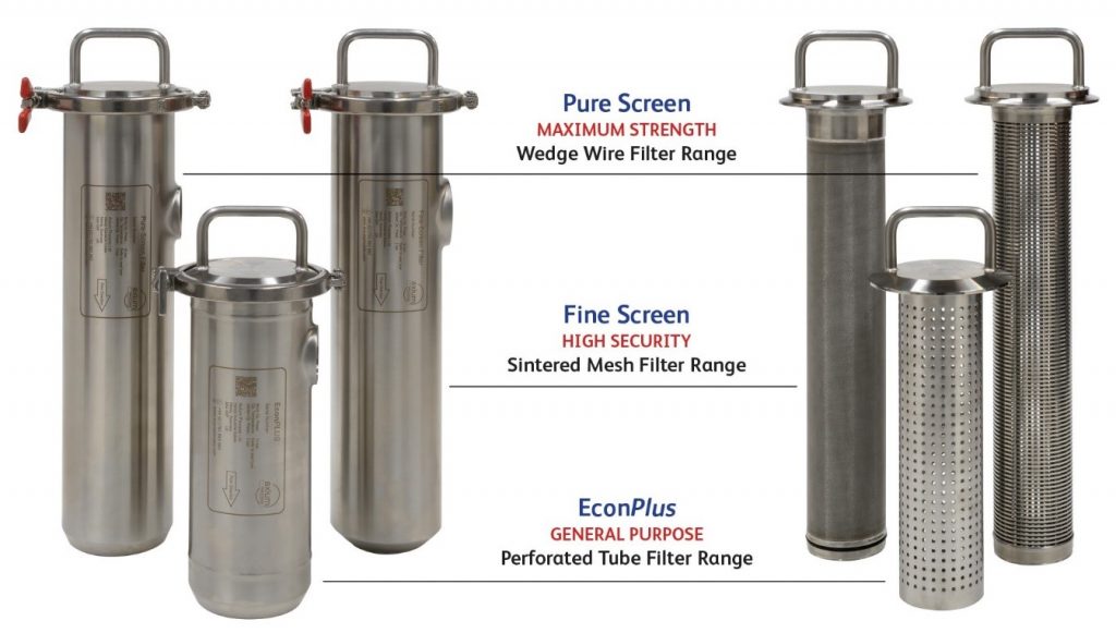 stainless steel filters & strainers