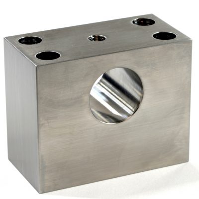 Machined Stainless Steel Ball Nut Mount