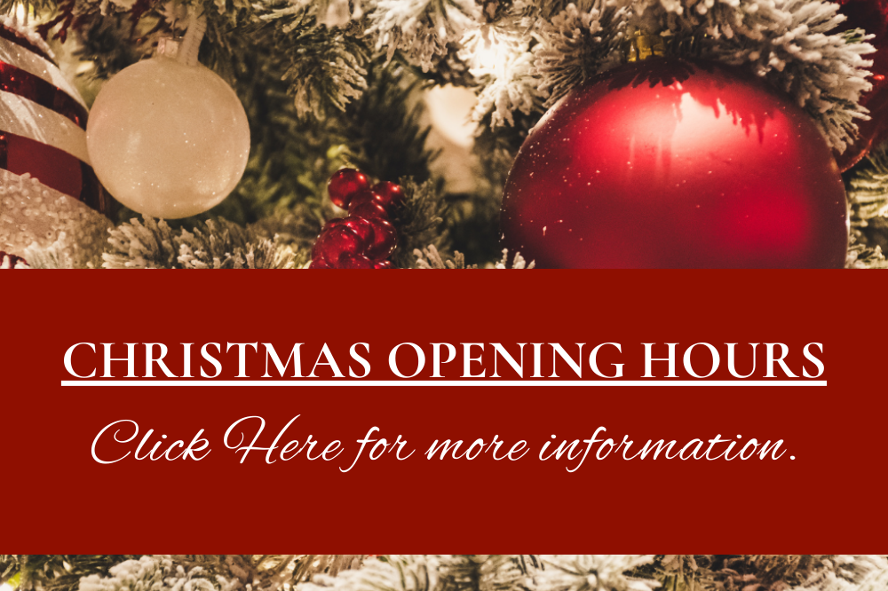 Christmas Opening Hours